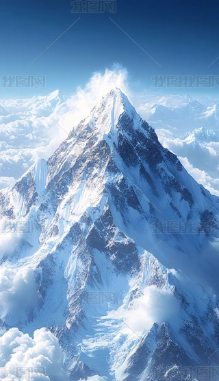 雄伟的山川景色